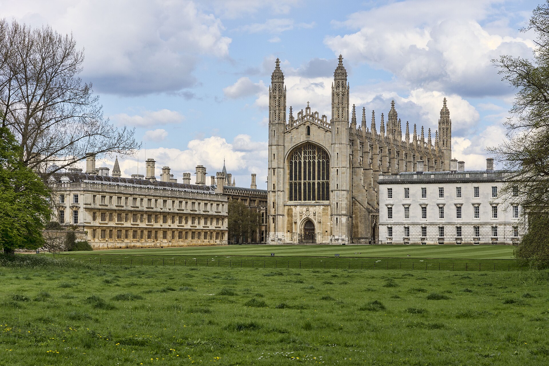 King's College, Cambridge - a draw for international researchers and technologists.