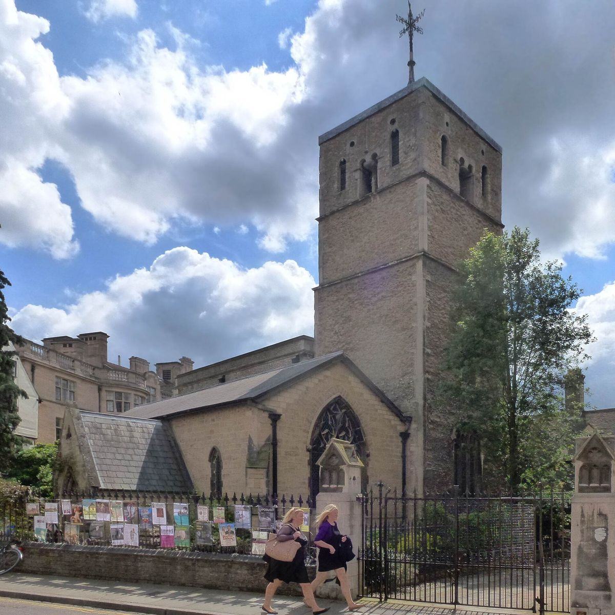St Bene't's Church in Cambridge with its square Anglo-Saxon tower